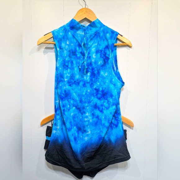 Athleta 3 Piece Swimwear Set Plus Coverup  Size 34D‎ Top Small Bottoms - Picture 2 of 14